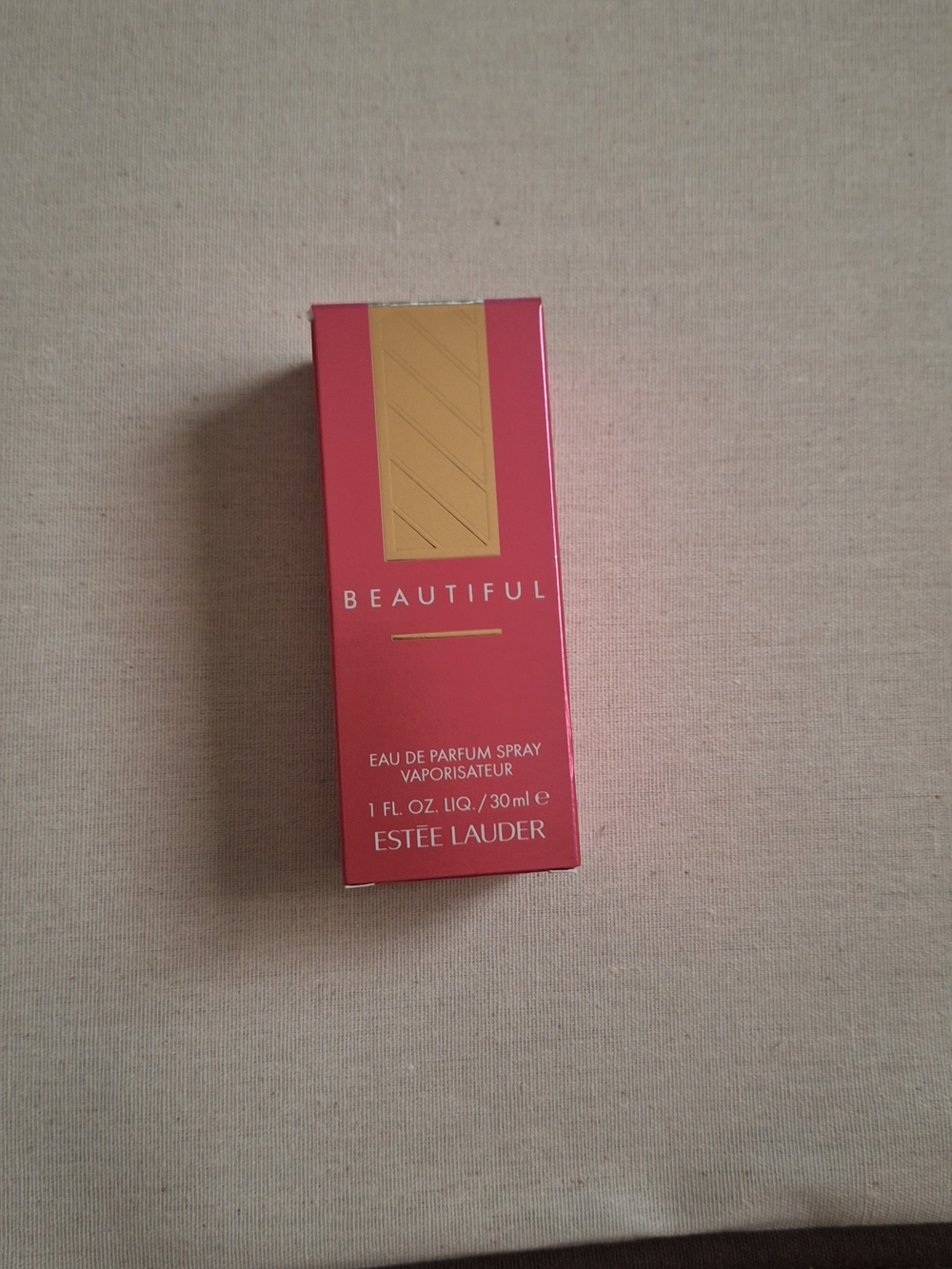 Estee Lauder Beautiful Pink and Gold Boxed Fragrance